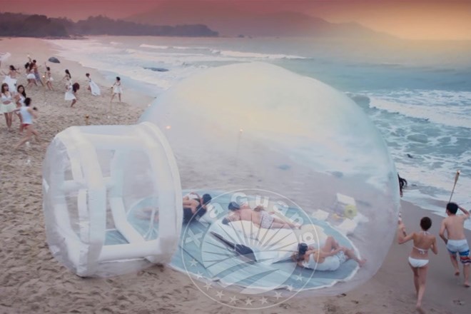 江西充气球形帐篷
